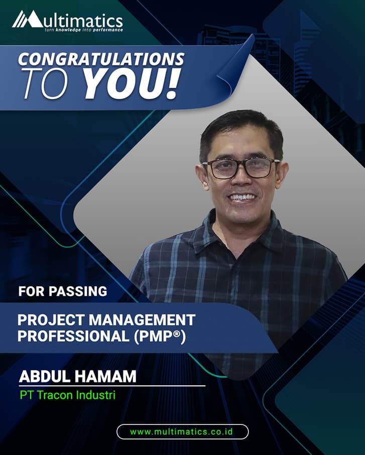 Congratulation Abdul Hamam